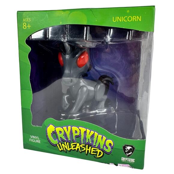 5 for $25| Cryptkins Unleashed Unicorn Vinyl figure Cryptozoic Myth Folklore - Picture 1 of 9
